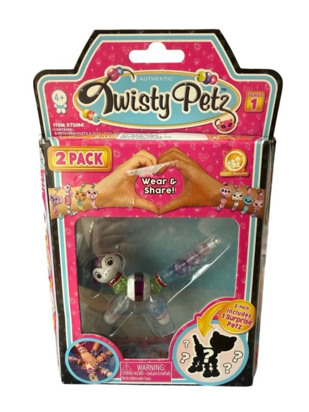 Twisty Petz 2-Pack Ticklez Monkey - 2 Collectible Petz: 1 You See, 1 Surprise!